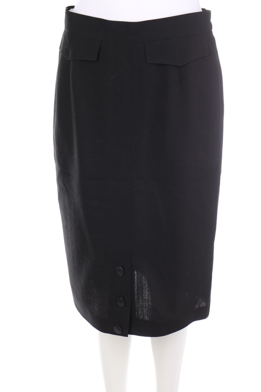 MADELEINE - Vintage-Rock aus Schurwoll-Mix mit Schmuck-Knöpfen - D 40