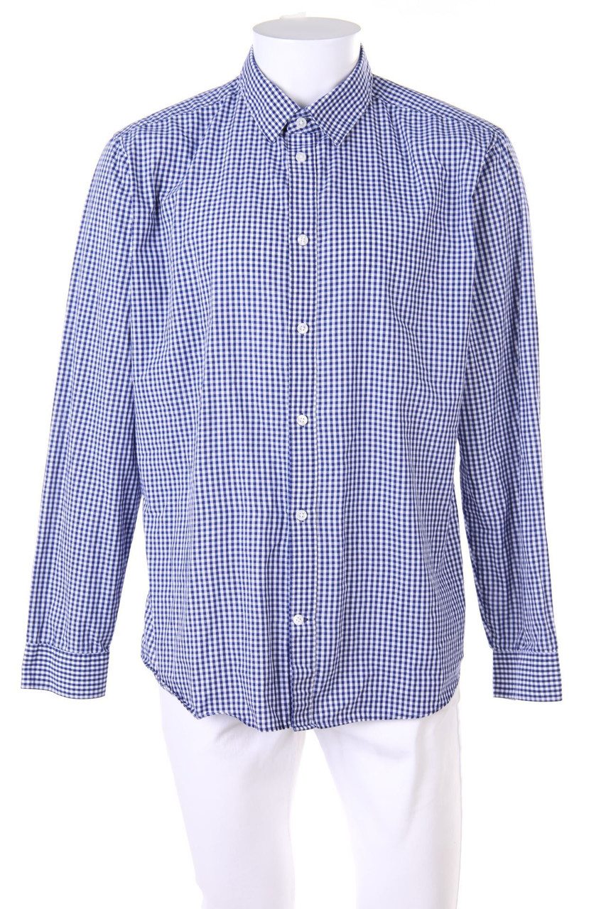 H&M - kariertes Hemd mit Baumwolle - XL