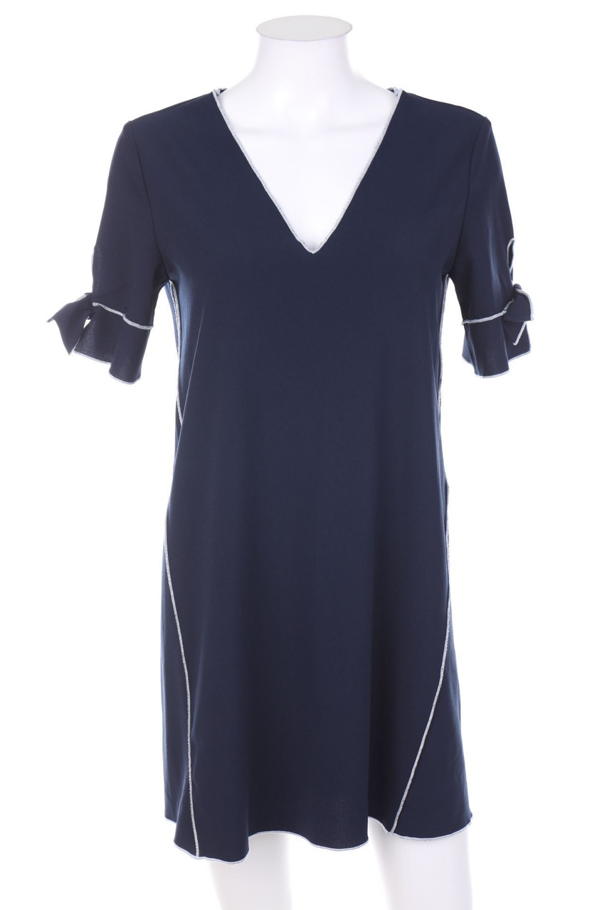 ZARA - Minikleid mit Schleife - S