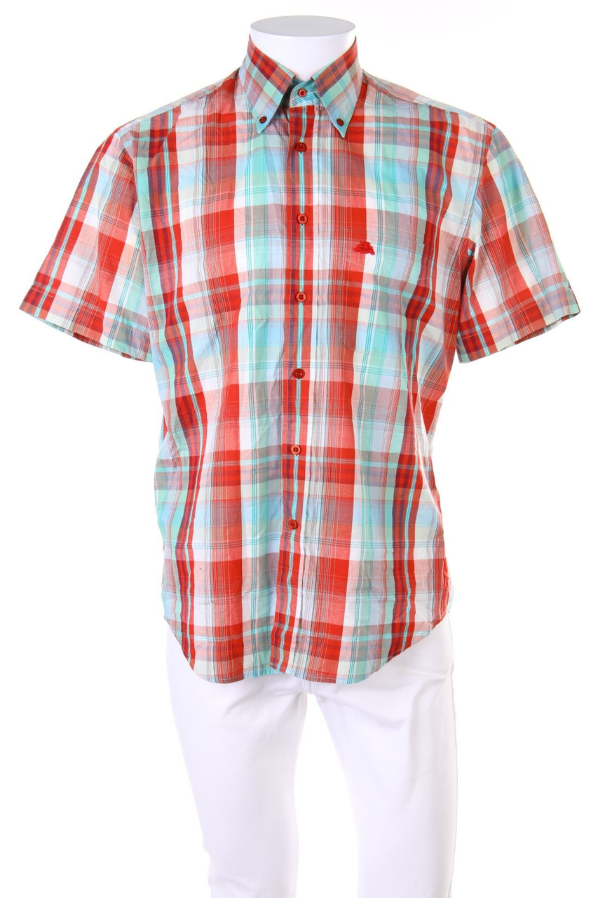 ROBE DI KAPPA - kariertes Hemd aus Baumwolle - M