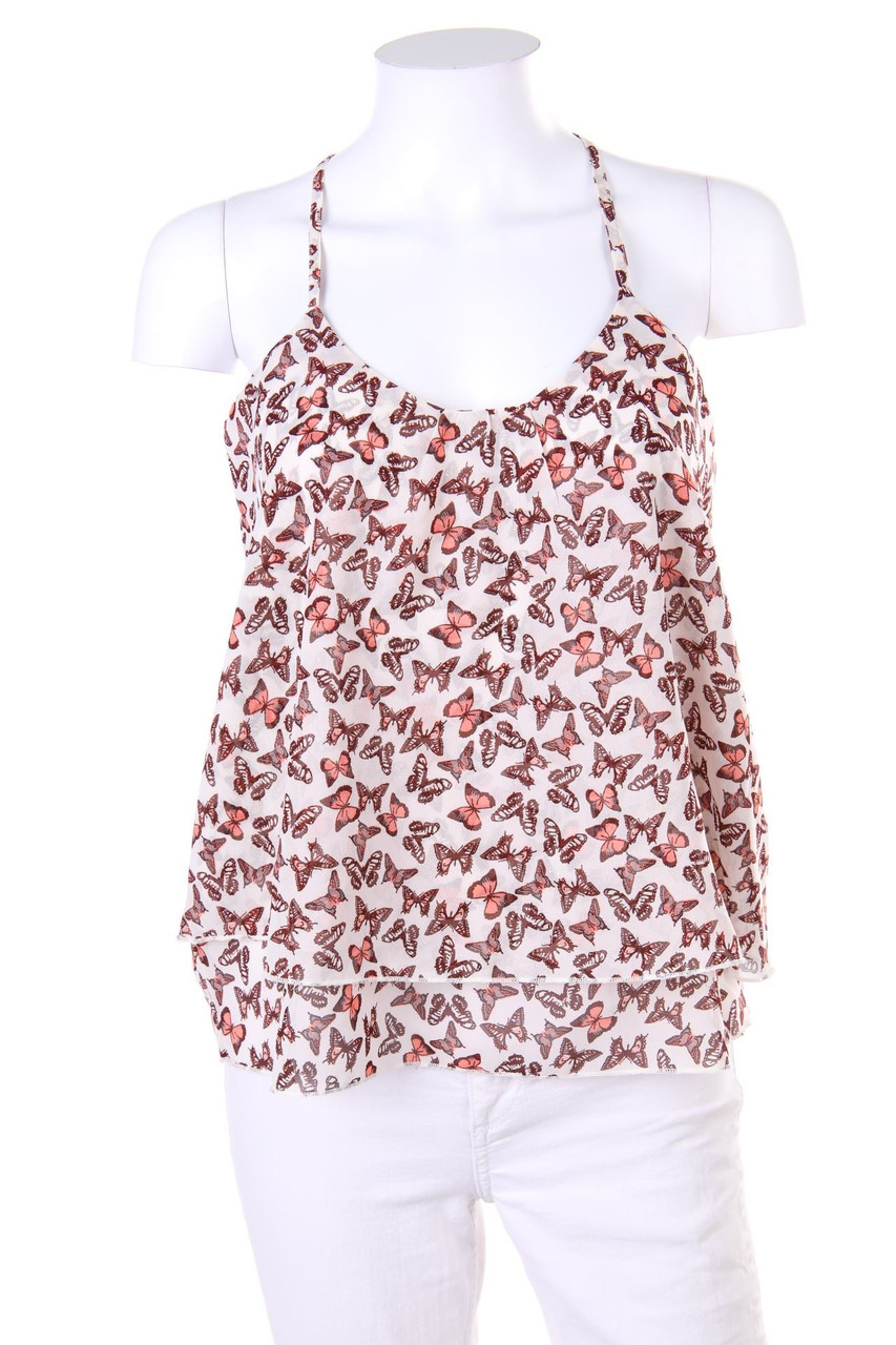 Pimkie - Blusentop im Layer Look mit Print - S