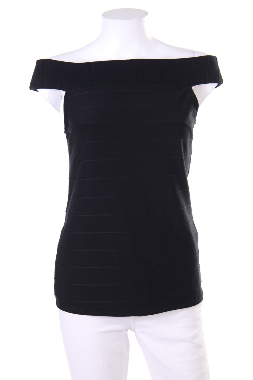 BODYFLIRT - Carmen-Bluse mit Muster - D 32-34