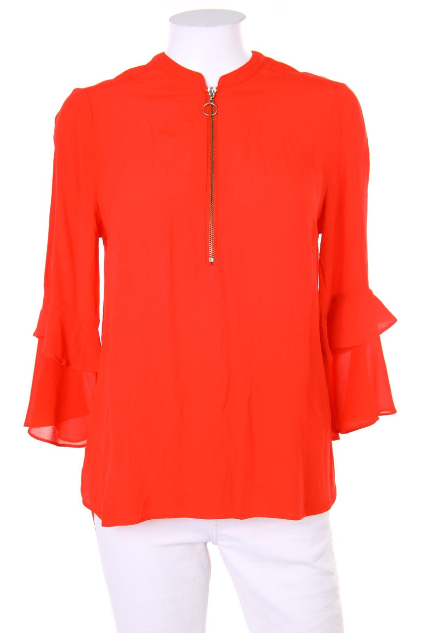 AVANT PREMIERE - Bluse mit Volants - D 38