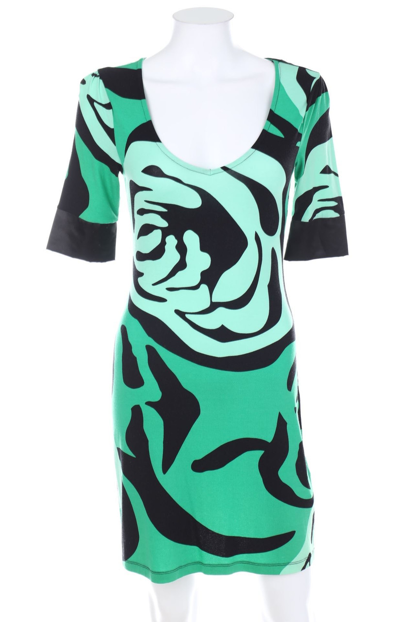 BODYFLIRT - Jersey-Kleid mit Animal-Print - D 32-34