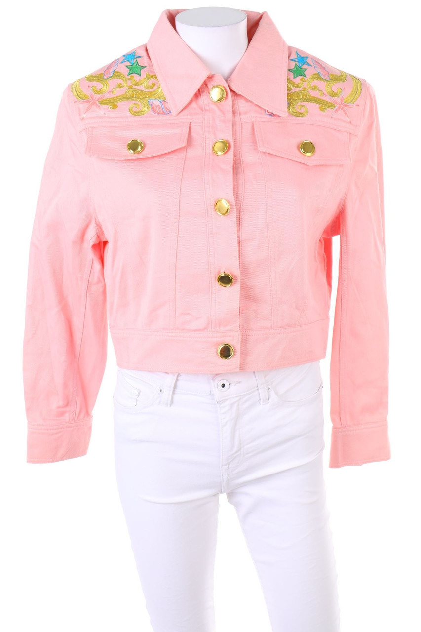 christian linares FRANCE - Jeans-Jacke mit Stickereien - D 40