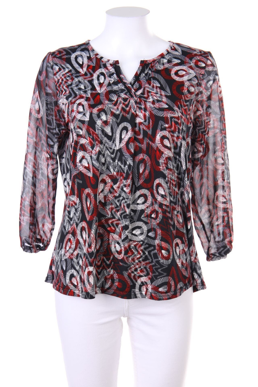 Carnaby - 3/4-Arm-Shirt mit Print - D 40