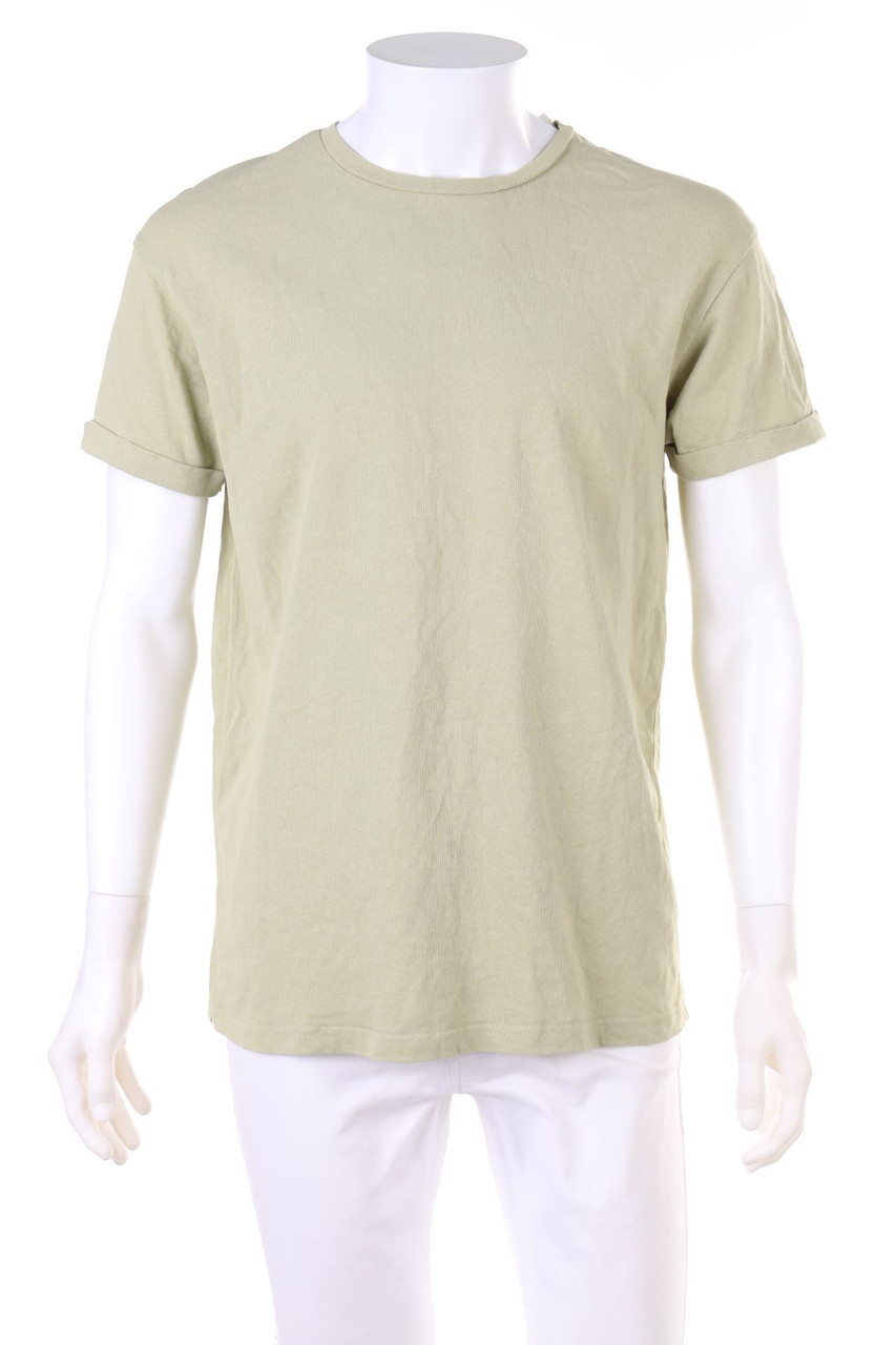 YOUNG POETS SOCIETY - Basic-T-Shirt mit Leinen - L