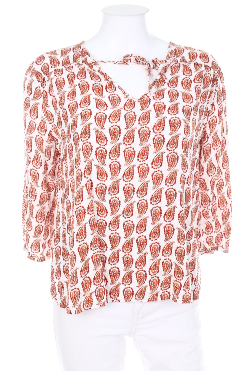 comma - Bluse mit Paisley-Print - D 36
