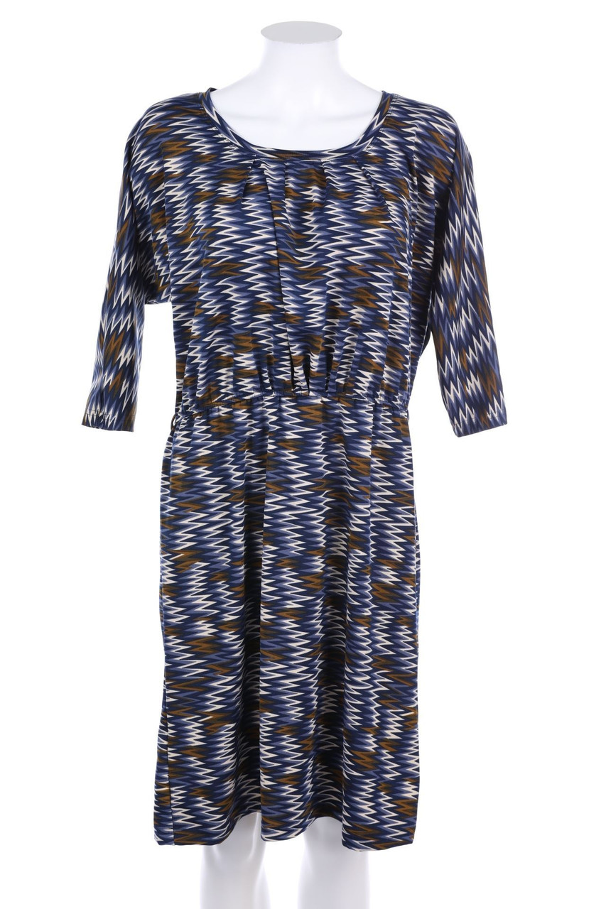 BODYFLIRT - Kleid mit Zickzack-Muster - D 40-42