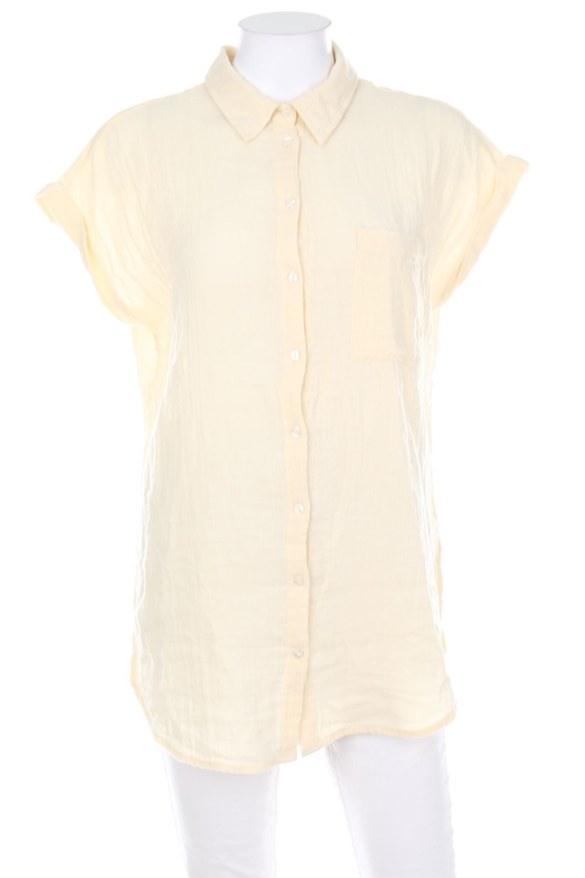 promod - Hemd-Bluse mit kurzem Ärmel - M