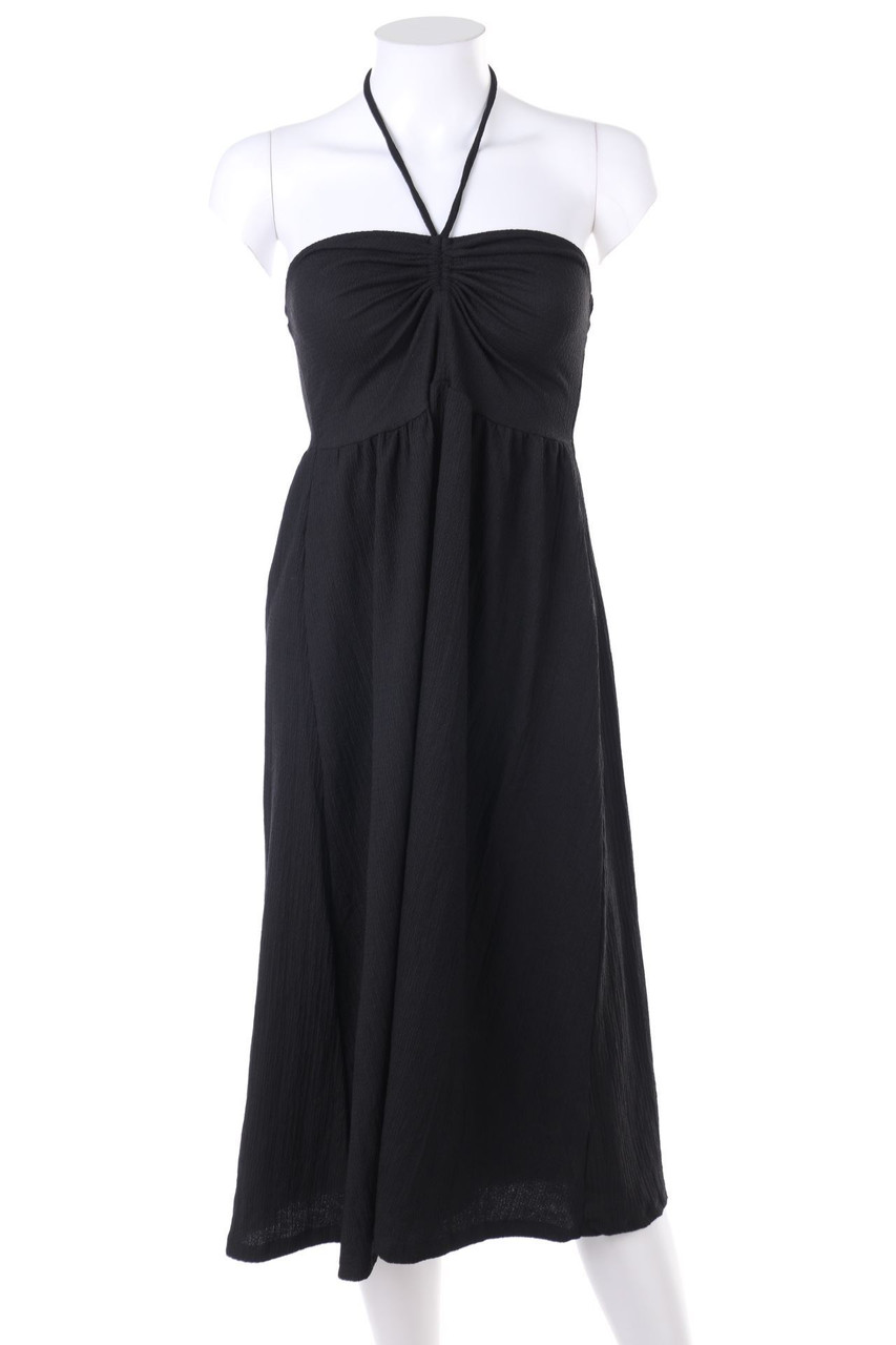 H&M - Midikleid mit Raffungen - S