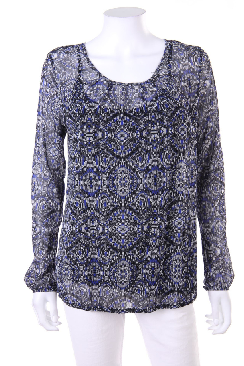 s.Oliver - Bluse mit Print - D 40