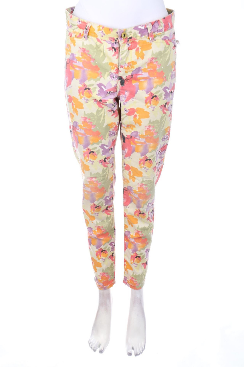 VERO MODA - Skinny Jeggings mit floralem Muster - W29