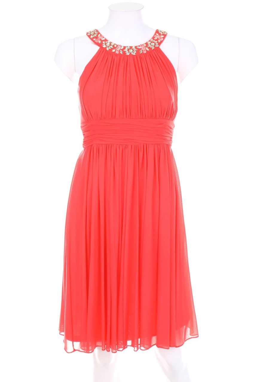 Jake*s - Abendkleid mit Schmuckstein-Applikation - D 32