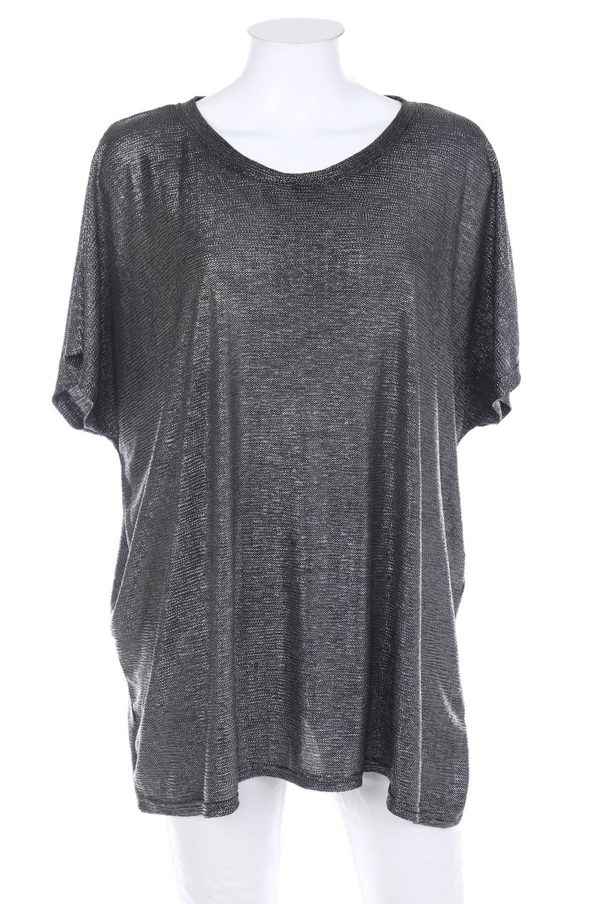 KAPALUA - Kurzarm-Shirt mit Metallic-Effekt - XXL