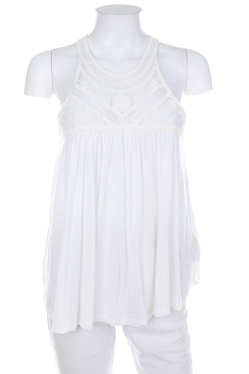 Pimkie COLLECTION - Top mit Häkelspitze - S