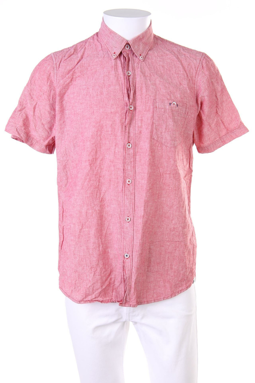 LERROS - Kurzarm-Hemd mit Leinen - M