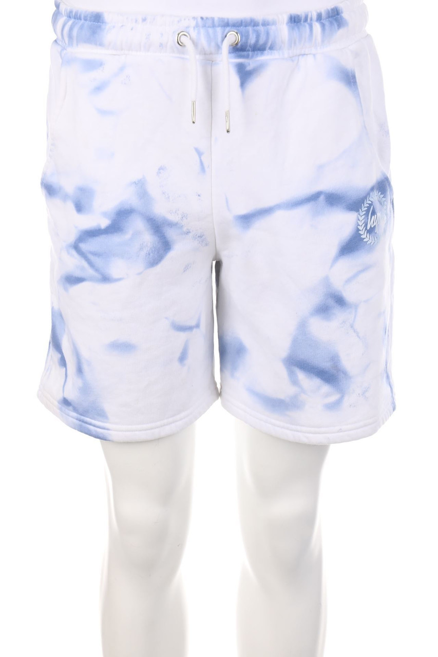 HYPE - Sweat-Shorts mit Logo-Print - M