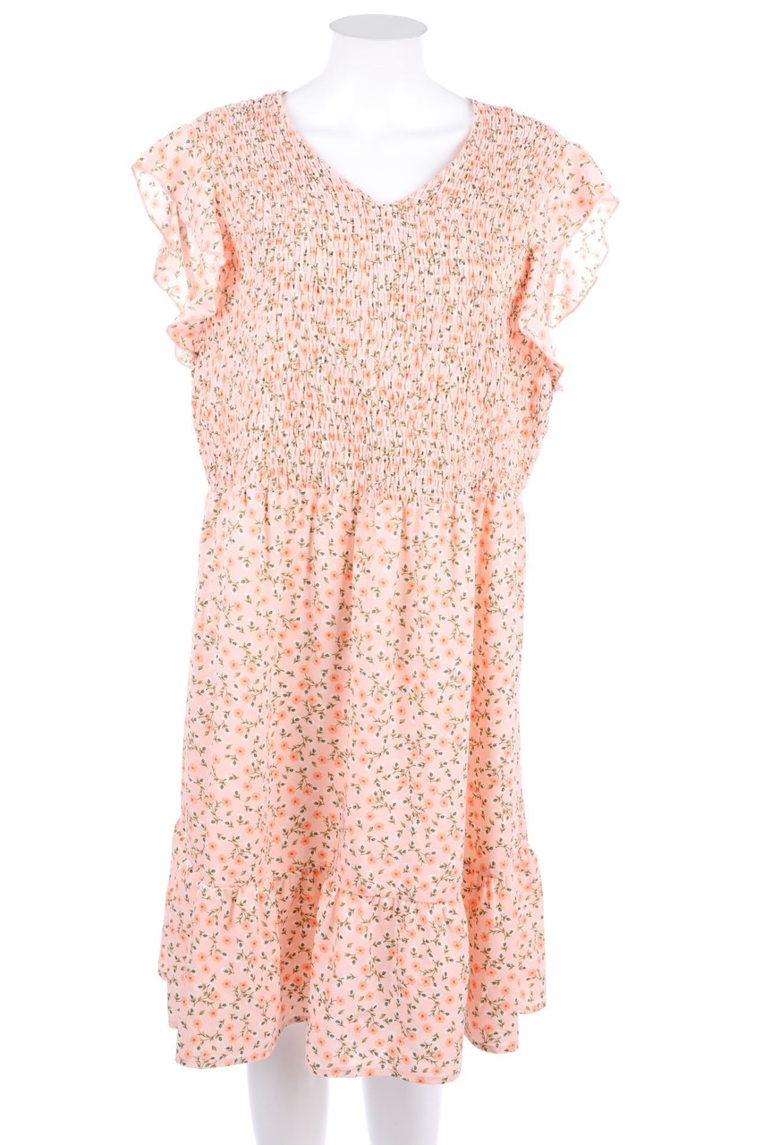 SHEIN CURVE - Kleid mit Blumen-Print - XXXXL