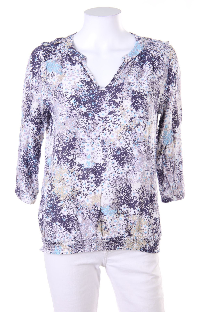 Ohne Label - Bluse mit floralem Muster - S