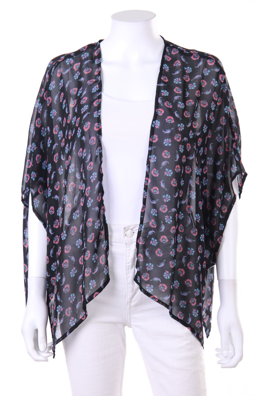 TALLY WEiJL - Kimono mit Blumen-Print - M