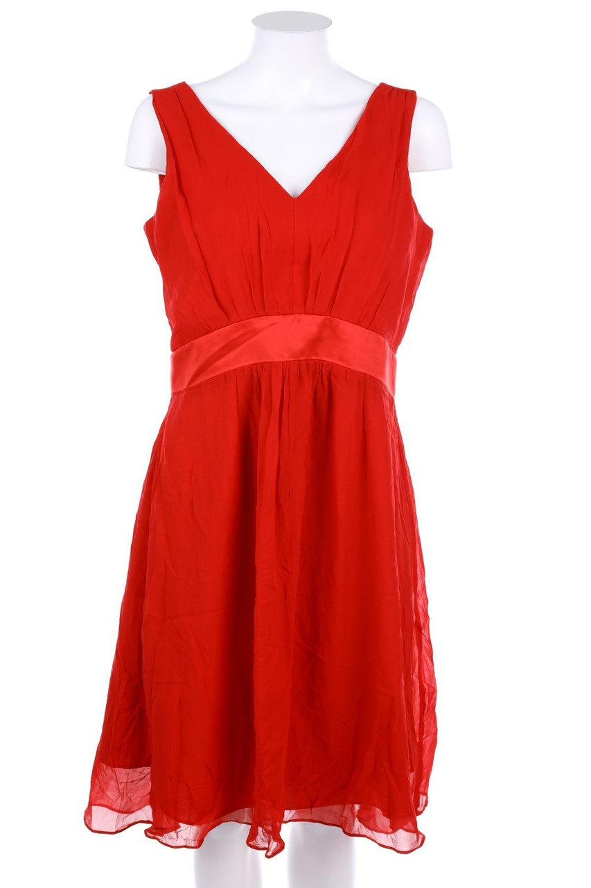 JJB BENSON - Abendkleid aus Seide mit Raffungen - D 40