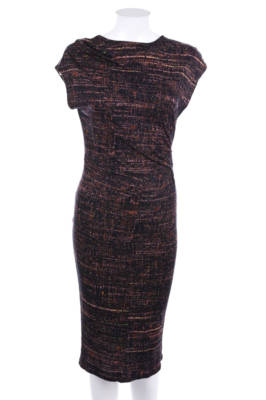 H&M - Midikleid mit Raffungen - S