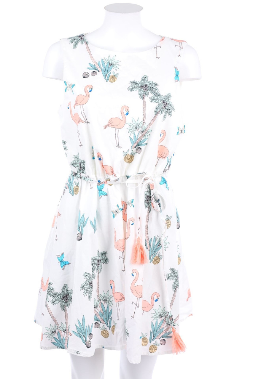 baileyblue - Kleid mit Tropical Print - L