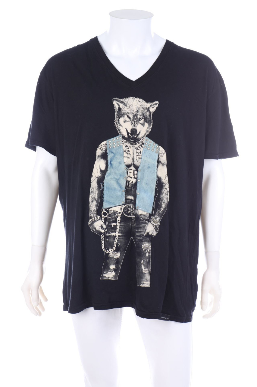 THE SAINTS SINPHONY - Print-T-Shirt mit Nieten - XXL