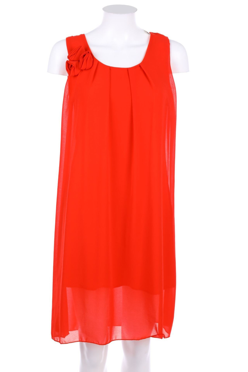 Ohne Label - Abendkleid mit Applikationen - ONE SIZE