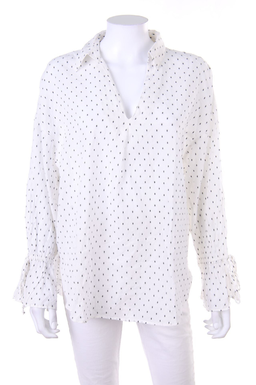 H&M - Bluse mit Punkten - S