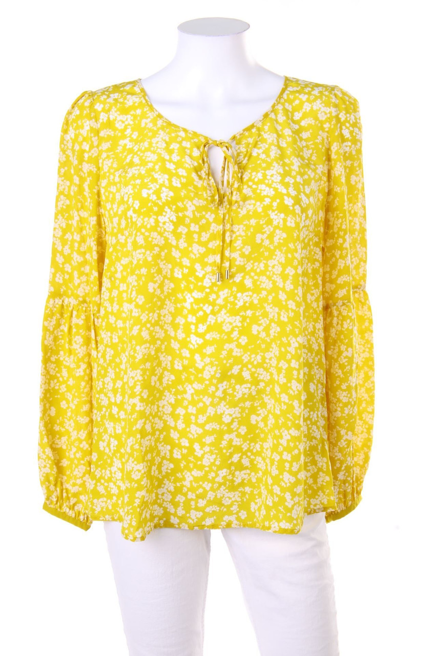 HALLHUBER - Bluse mit Blumen-Print - D 44