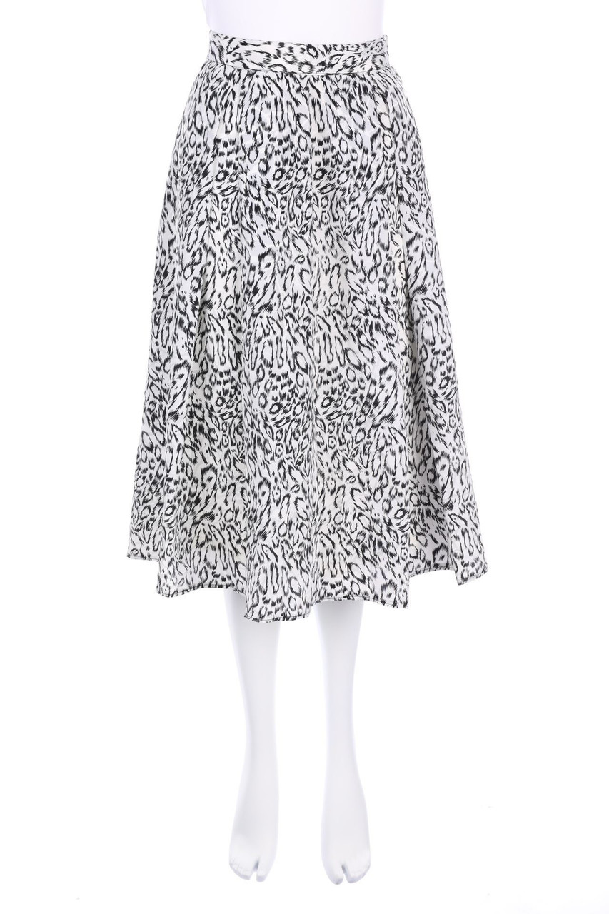 VINTAGE - Midirock mit Print - D 34