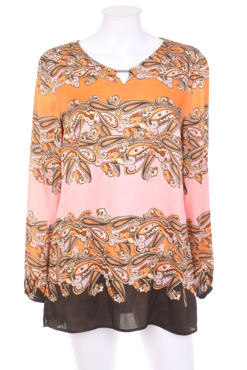 TAIFUN - Bluse mit floralem Muster - D 40