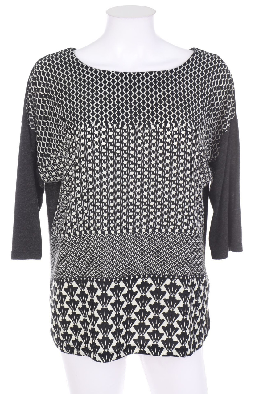 BEXLEYS - Muster-Bluse mit 3/4-Ärmel - M