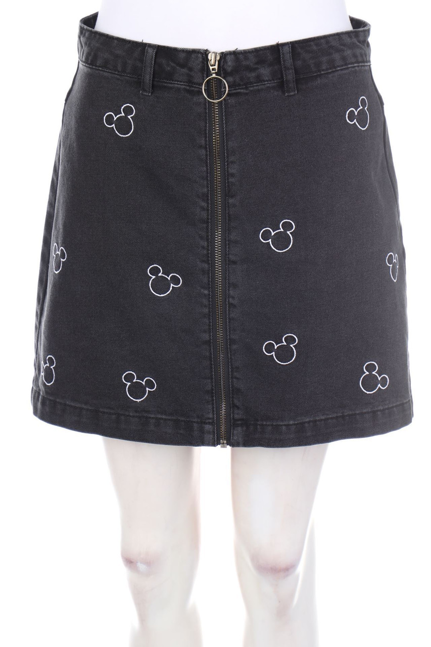 PRIMARK - Mini-Jeansrock mit Stickereien - D 36