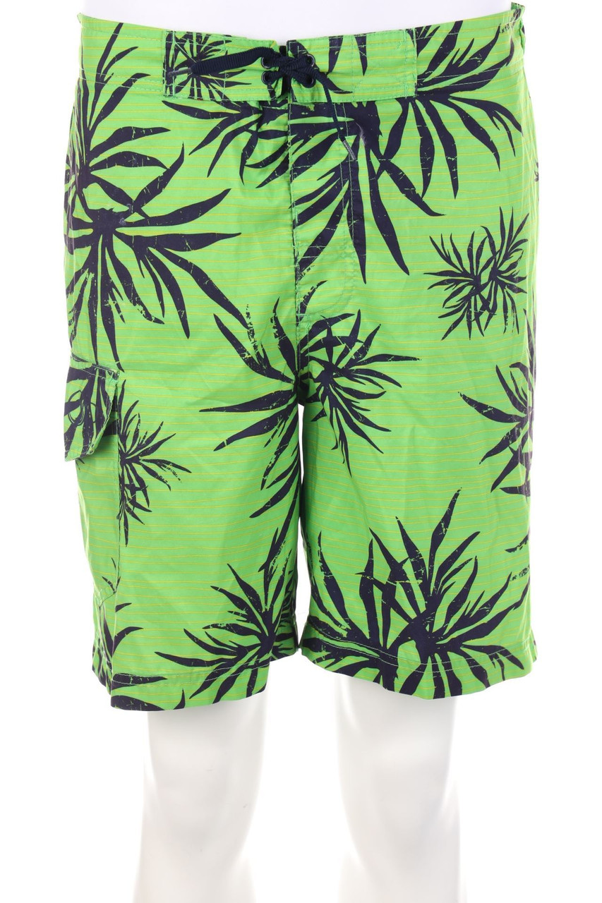 OCEAN PACIFIC - Schwimm-Shorts mit Tropical Print - S