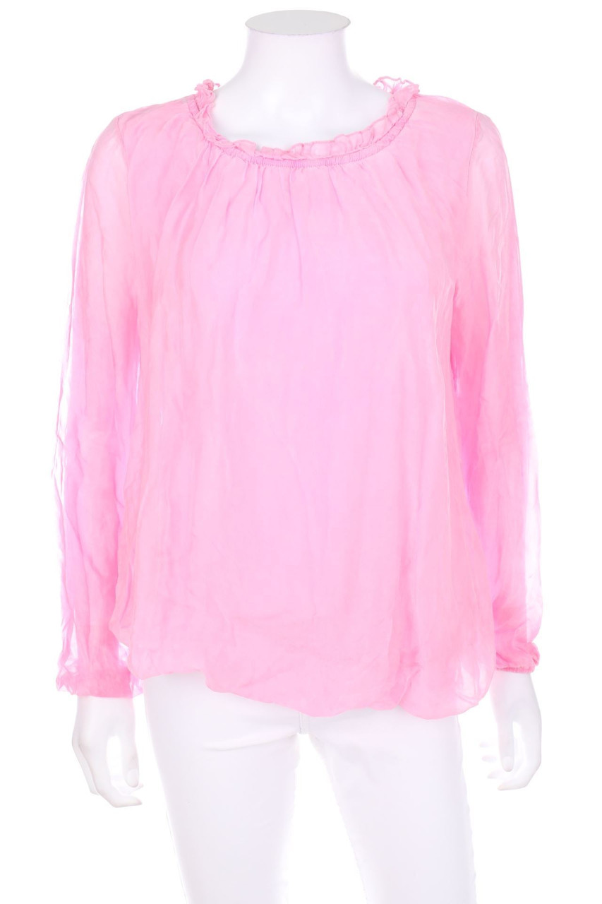 HEIMATLIEBE - Bluse mit Rüschen - M