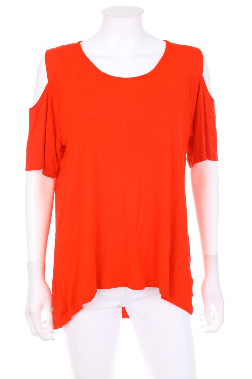 CHOISE - Cold-Shoulder-Kurzarm-Shirt - D 44