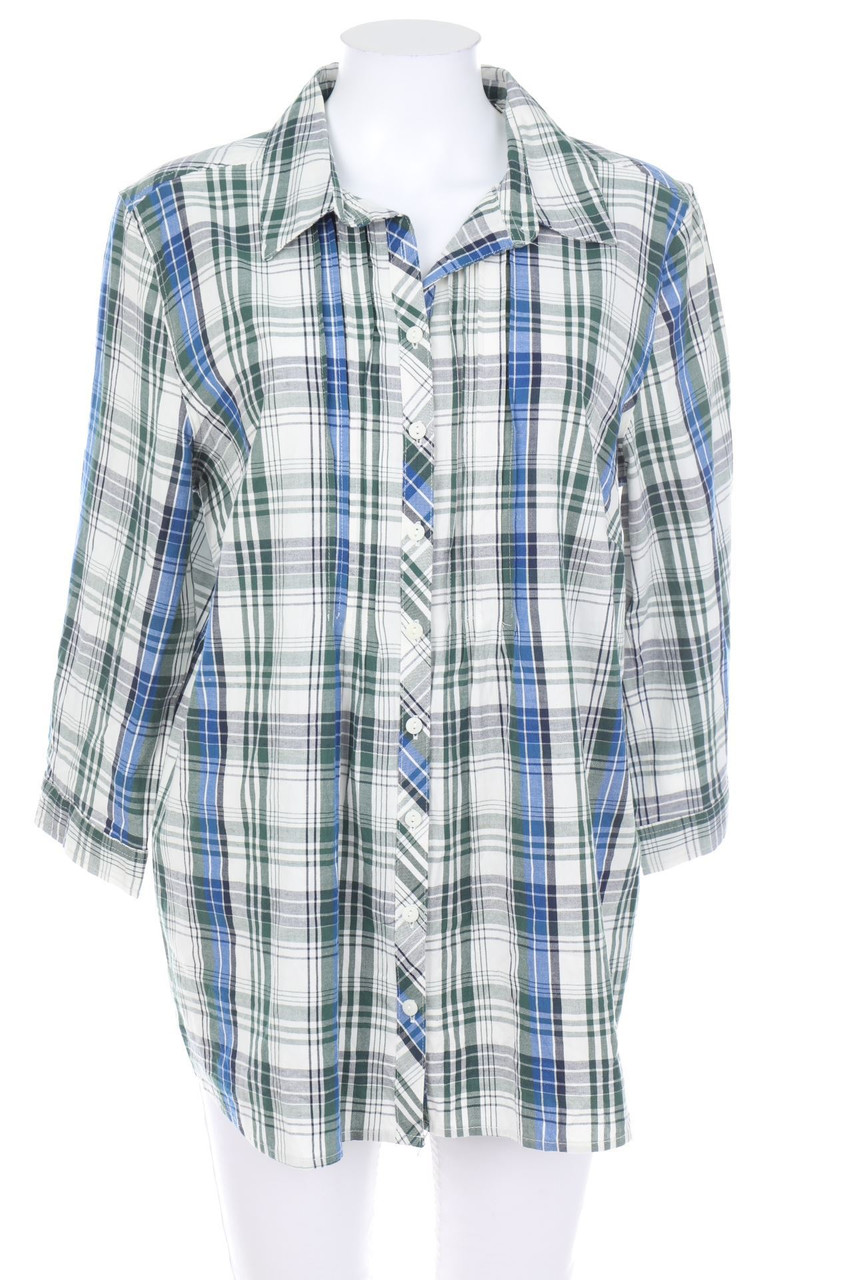 bonprix collection - Hemd-Bluse mit Karo-Muster - D 46