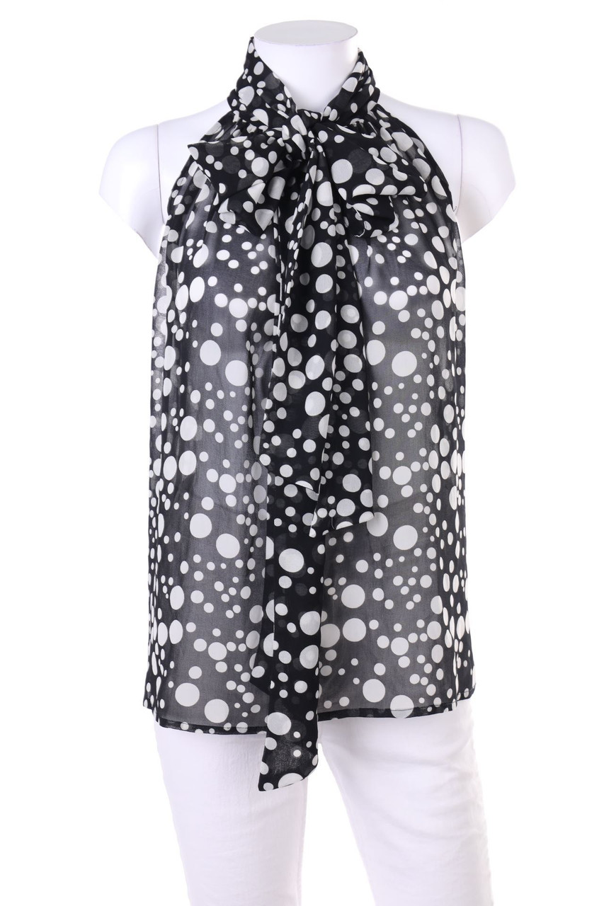 MANGO COLLECTION - Blusentop mit Punkten - S