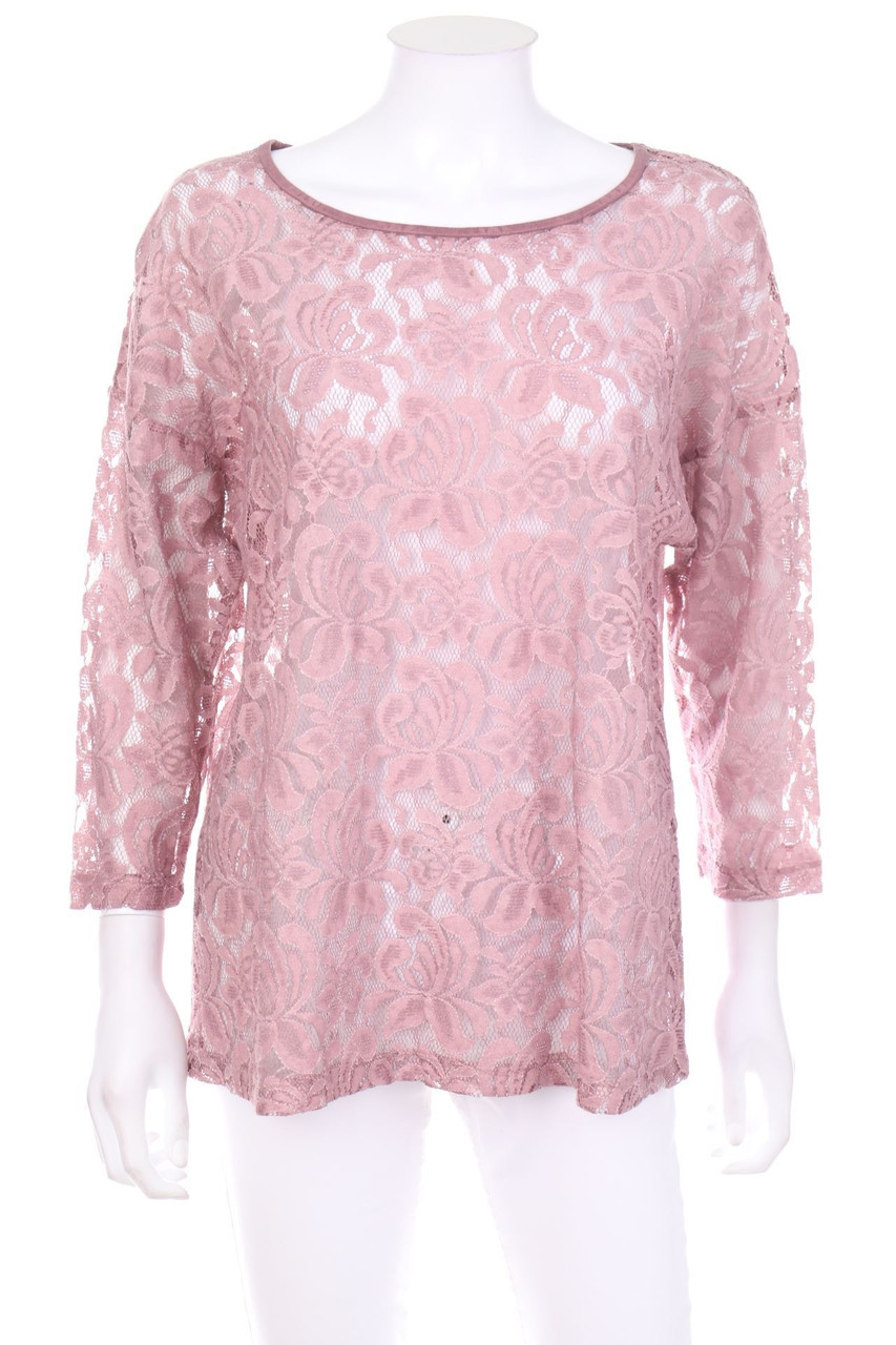 BONITA - Bluse aus Spitze mit 7/8-Ärmel - L