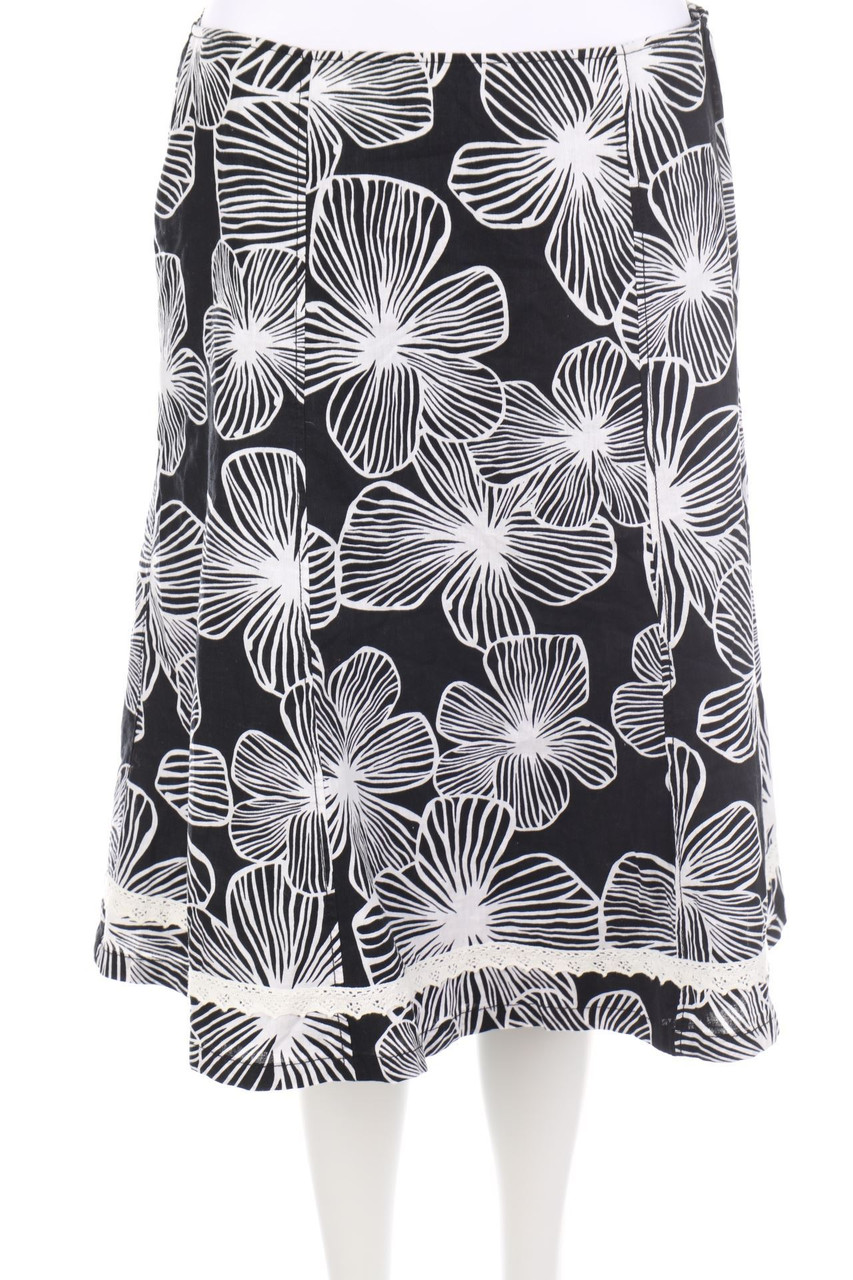 ESPRIT - Rock mit Blumen-Print - D 38