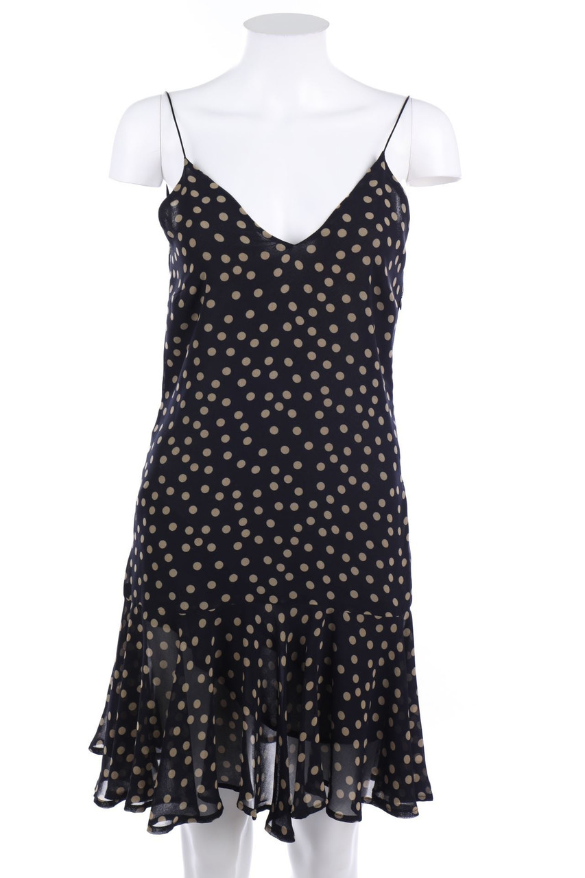 ZARA - Träger-Kleid mit Polka Dots - XS