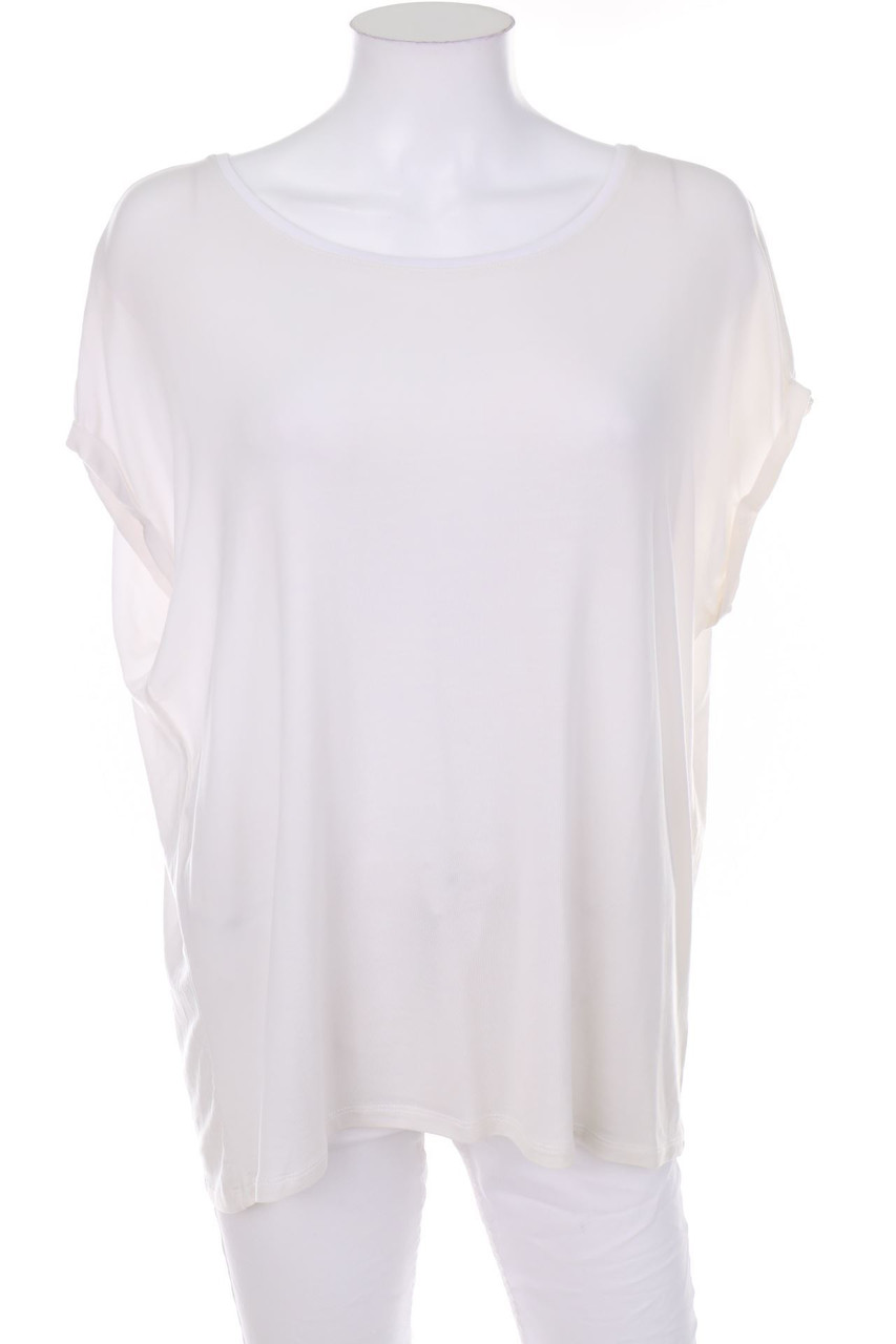 AWARE BY VERO MODA - Kurzarm-Shirt mit überschnittener Schulter - L