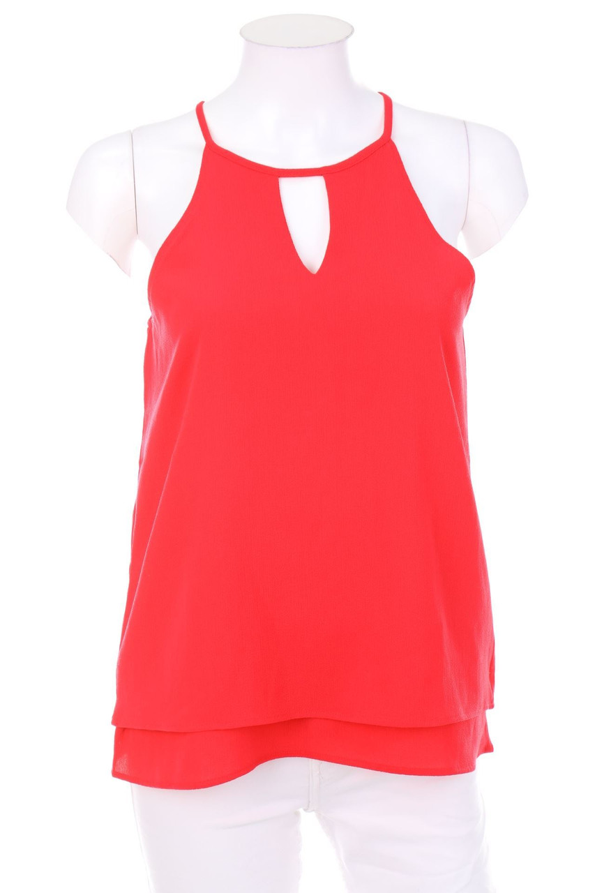 ONLY - Blusentop im Layer Look mit Keyhole - D 36