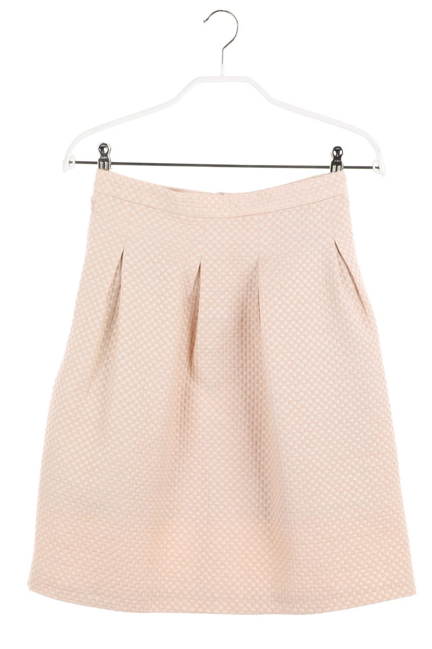 H&M - Falten-Rock aus Jacquard mit Glitzer - D 34