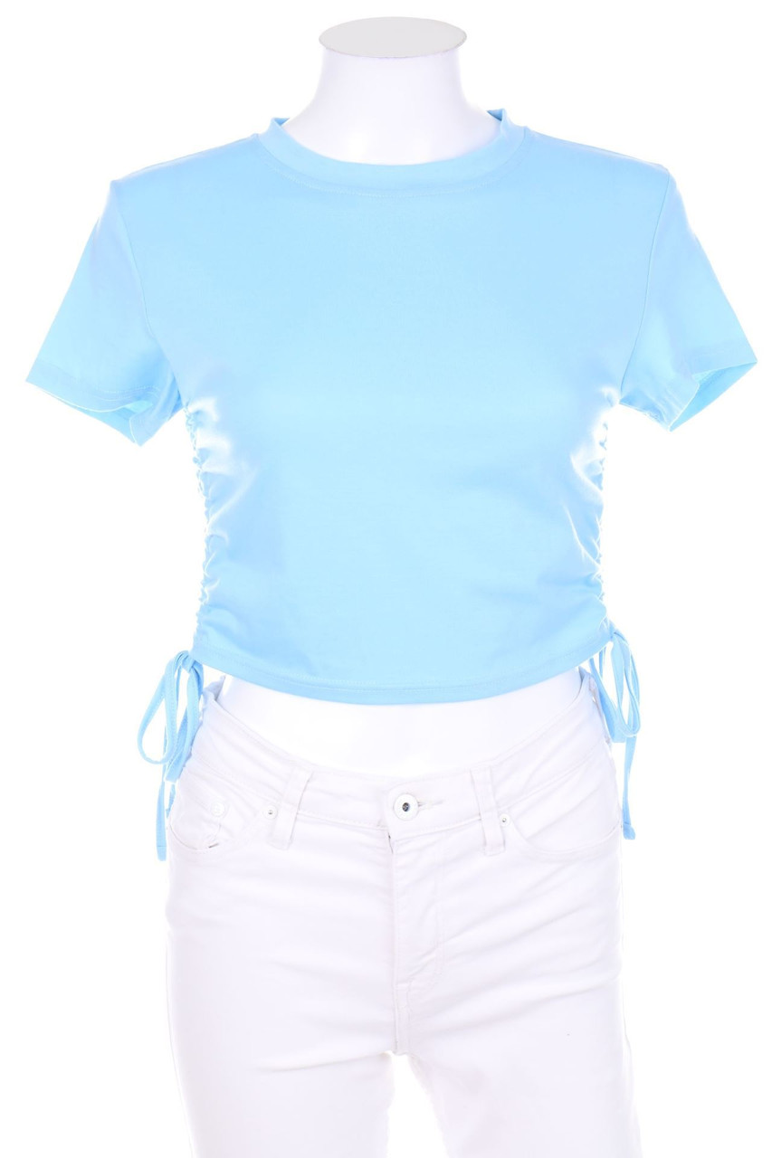 SHEIN - Cropped-Shirt mit Schnürung - S