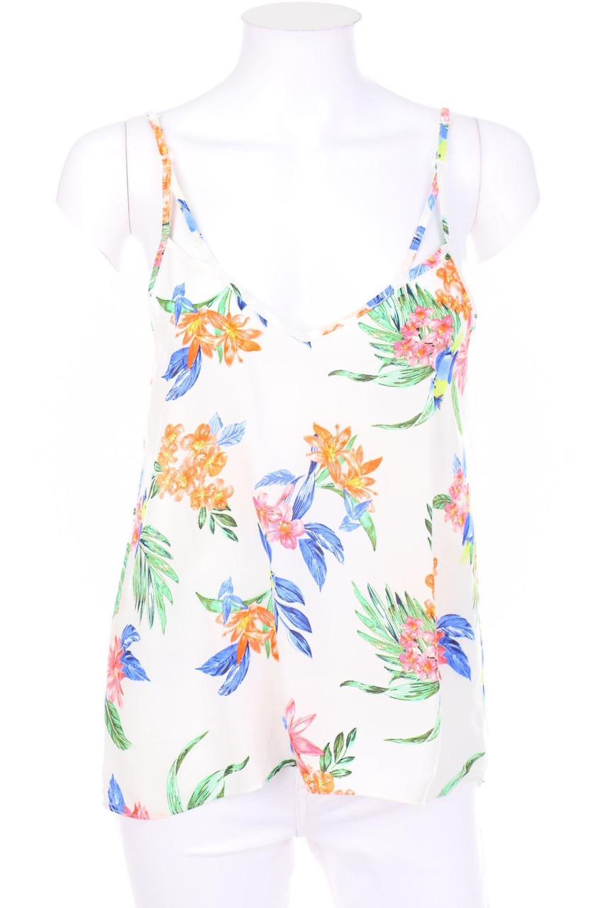 Ohne Label - Top mit Blumen-Print - S