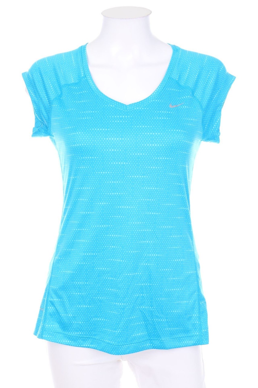 NIKE RUNNING - Sport T-Shirt mit Logo-Print - S